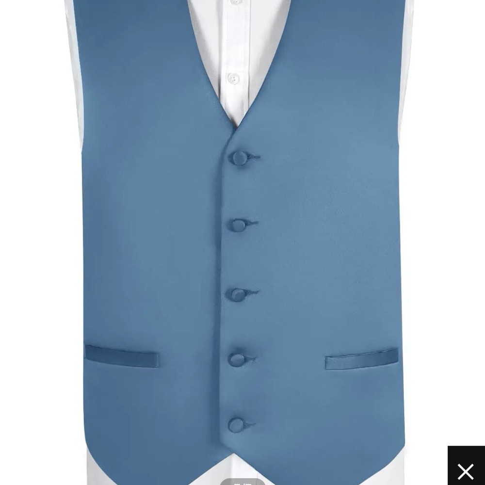 Azazie vest & tie